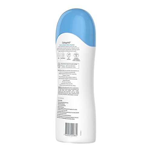 Cetaphil Gel de Baño Corporal 1 pz 500 ml Limpia Suavemente sin Afectar la Humedad Natural de la Piel Recomendada por Dermatólogos para Piel Sensible