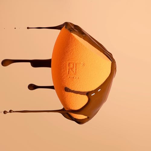 Real Techniques, Esponja Miracle Complexion, Esponja de Maquillaje Multifuncional 3 en 1, Tecnología de Espuma