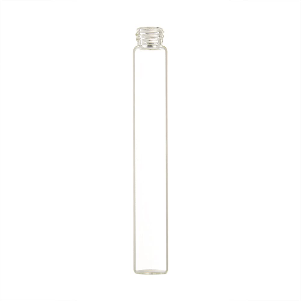 Enslz 10 ml 10 botellas de vidrio de spray rellenables perfume atomizador mini muestra botella de prueba de vidrio fino viales, Plateado