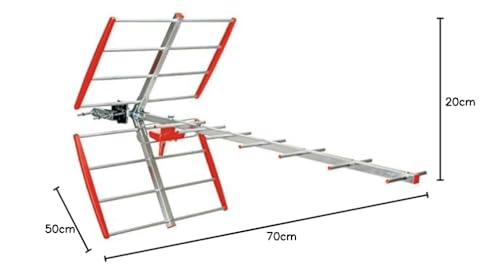Steren ANT-UHF 16 Antena Aérea UHD de 16 Elementos de Largo Alcance