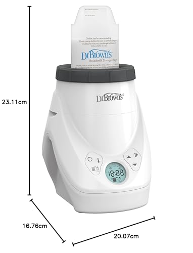 Calentador de Leche Materna y Biberones Dr. Brown's Natural Flow MilkSPA Uniforme y Consistente