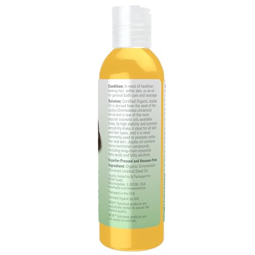 Now Foods | Aceite Orgánico de Jojoba, 118 Ml