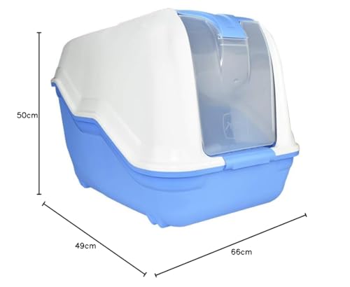 MPS Arenero Grande con Tapa y Puerta Abatible para Gato Varios Colores