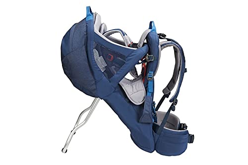 Mochila Portabicicletas para Niños Kelty Journey PerfectFit Sombra Oscura con Suspensión Ajustable y Bolsillos de Malla