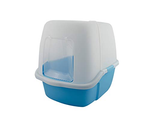 Arenero Sunny Con Puerta Abatible para Gato 55 X 44 X 43cm