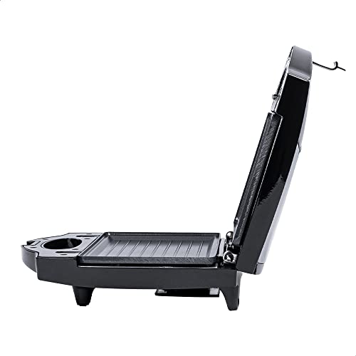 DAEWOO Sandwichera 3 en 1 con 3 juegos de placas Intercambiables Antiadherentes para Sandwich, Grill y Waffles