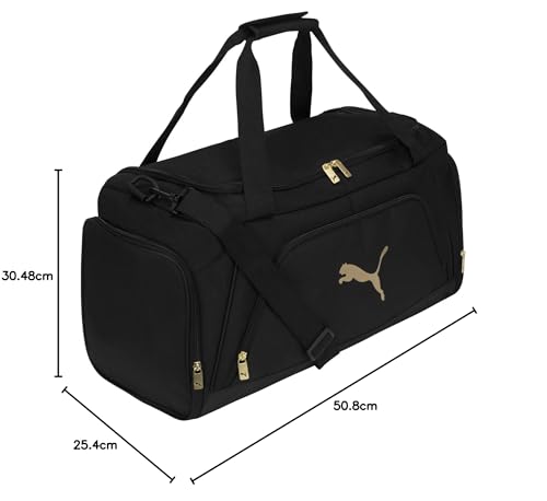 Bolsa de Lona PUMA Negro Oro Evercat Accelerator