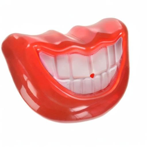 FOUFIT Juguete masticable para Perro Paci-Chew, 2.6" x 1.85", Sonrisa