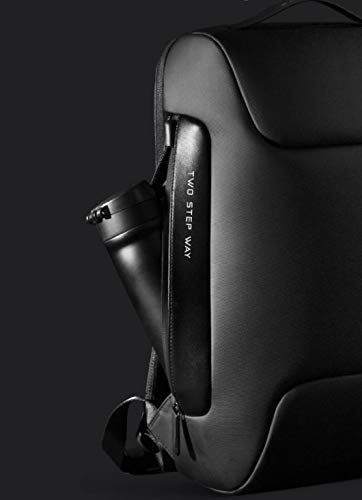 Mochila Bange Gris Impermeable antirrobo 39L con Puerto USB y Tira Reflejante para Portátil y Viajes