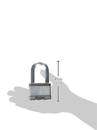 Candado Laminado Master Lock Magnum Acero Grillete de 3.81 cm Paquete de 4