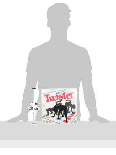 Hasbro Twister - Juego de Mesa clásico para 2 o más Jugadores, Juego de Interior y Exterior para niños de 6 años en adelante, el Embalaje Puede Variar