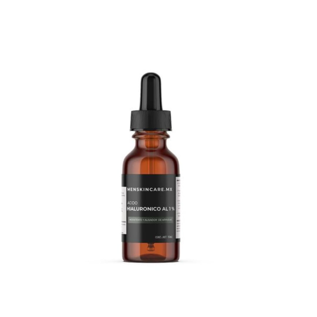 Sérum Ácido Hialurónico 1% 30ml: Potente Hidratación para Rostro y Ojos. Fórmula No Grasa y de Absorción Rápida para Día y Noche. ¡Luce una Piel Radiante!