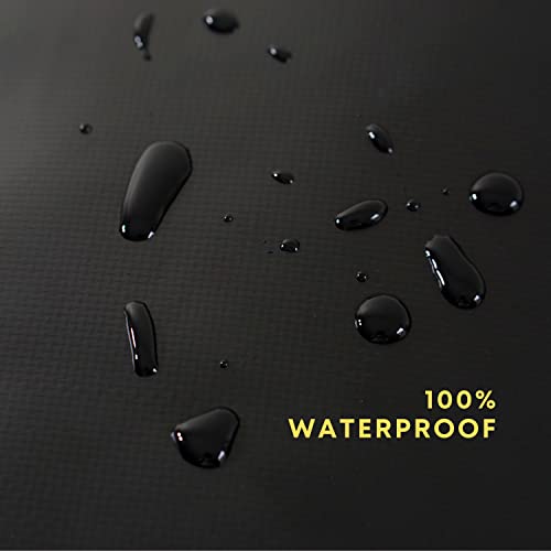 Funda Impermeable Vincita L Lona Verde Duradera para Manubrio Plano de Bicicleta