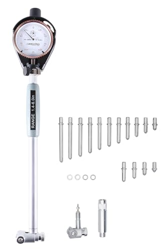 Juego de Calibradores de Esfera Accusize Industrial Tools Metal 1.4 a 6 Pulgadas Graduación 0.000 Pulgadas