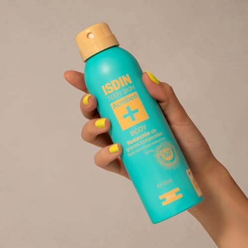 ISDIN Acniben Spray Corporal de Secado Rápido para la Reducción de Granos Corporales - 1 x 150 ml