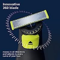 Recortadora Eléctrica Híbrida Philips Norelco OneBlade 360 Pro Negra
