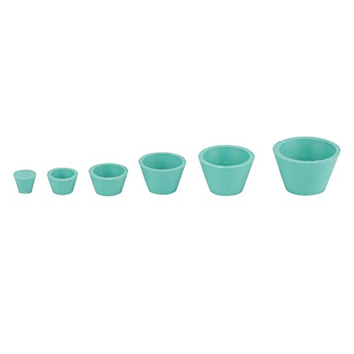 Adaptador de Filtro Buchner Funnel Flask Verde Superficie Lisa Resistente al Desgaste