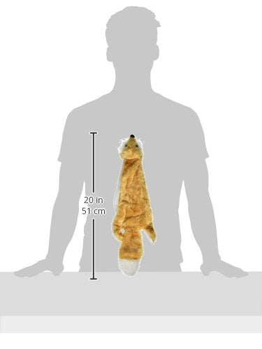 Best Pet Supplies - Juguete para Perro sin Relleno, 2 en 1, diseño de Zorro, Mediano