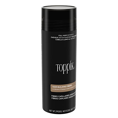 Toppik Fibras Para Dar Volumen Al Cabello, Castaño Claro, 55 g (1.94 oz.)