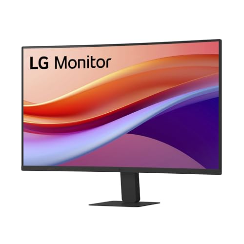 LG Monitor 27U421A-B FHD (1920 x 1080) 27" Curvo Refresh Rate 100 Hz, Tiempo de Respuesta de 5 ms (GtG), Contrast Ratio: 3000:2