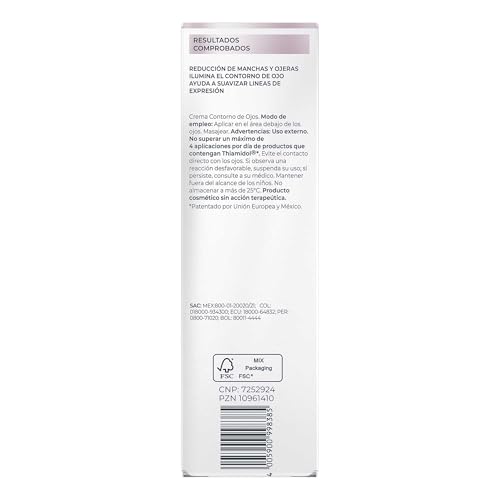 Eucerin Anti-Pigment Crema Contorno de Ojos (15ml) Anti Ojeras con aplicador metálico con sensación refrescante