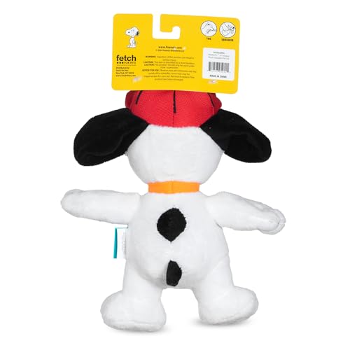 Juguete de Peluche Peanuts for Pets Beige chirriante y masticable para Perros Grandes, Medianos y Pequeños