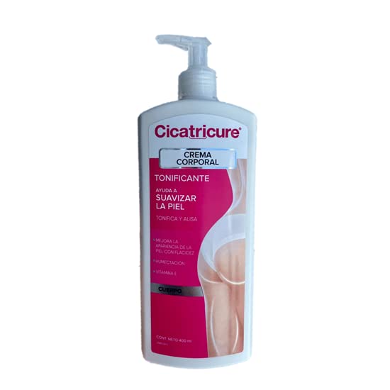 Cicatricure Crema Corporal Reconstrucción Epidérmica Reafirmante 400 ml + Crema Corporal ANTI ESTRÍAS,Humecatación reparadora, REDUCE Y PREVIENE con efecto de tensor cutáneo 400 ml