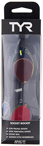 Lentes TYR Socket Rockets 2.0 Metalizado Metal Fire