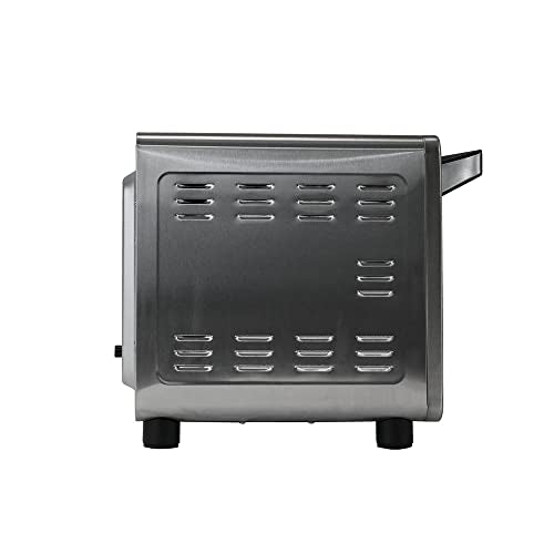 Horno Eléctrico de Convección Koblenz, 9 Rebanadas, 32 L, Timer de 60 Minutos y 3 Programas de Cocción que Permiten Asar, Gratinar, Dorar y Tostar, 1500W, 3 Accesorios, Acero Inoxidable (HKM-1500 S)