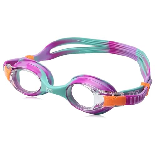 Gafas de Natación TYR Juveniles Rosa Azul Tie Dye