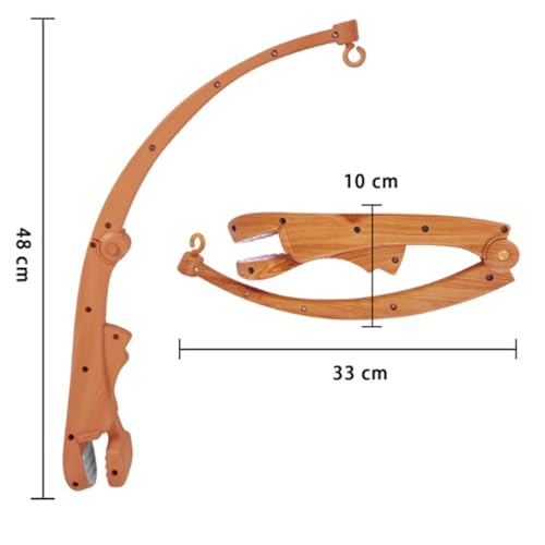 Brazo Móvil para Cuna de bebé, Accesorio Antideslizante Fuerte Brazo de Soporte para Móvil de bebé para Juguetes de Cuna