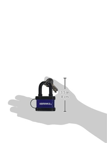 Brinks 172-40051 Candado resistente a la intemperie de 40 mm