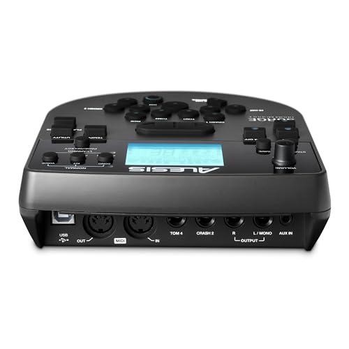 Alesis Surge Mesh SE Kit - Set de Batería Electrónica, conectividad MIDI USB, parches de malla, módulo percusión, rack sólido, 40 kits y 385 sonidos
