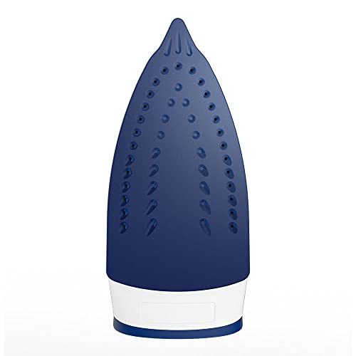 Plancha de Vapor T-fal Azul Blanca con Suela Duraglide XL
