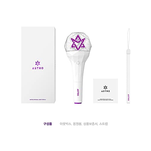 GASHINA STORY Astro - Juego de luces oficiales para abanico Ver.2 + tarjetas fotográficas - para Fan Club Aroha, concierto Cheers k-pop Idol