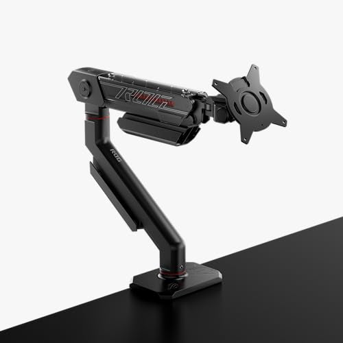 Brazo para Monitor ASUS ROG Ergo Negro Pivotante Totalmente Ajustable