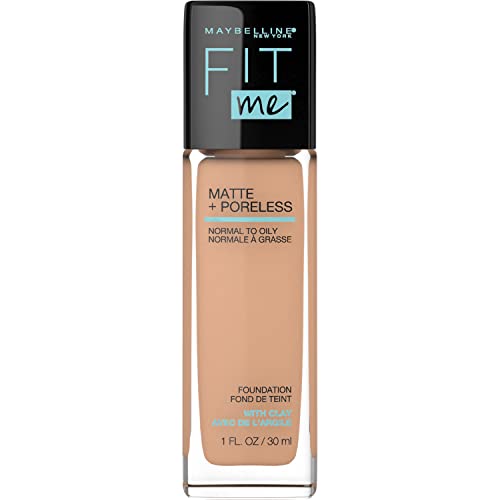 Maybelline Super Natural Polvo Compacto Matte, 310 Sun Beige, 12 gr + Base de Maquillaje Fit Me Matte, 310 Sun Beige