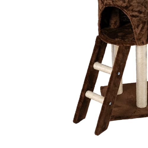 Fancy Pets Mueble/Rascador para Gato Tebas de 140 Centímetros de Altura