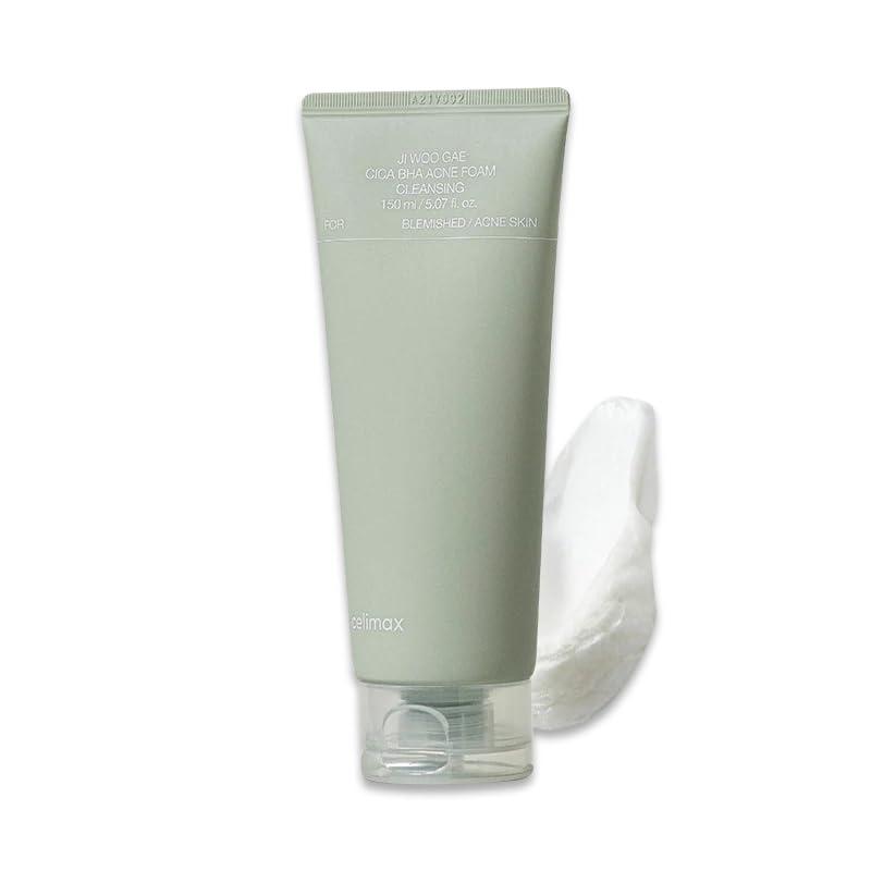 Celimax - Ji Woo Gae Cica BHA Acne Foam Cleansing
