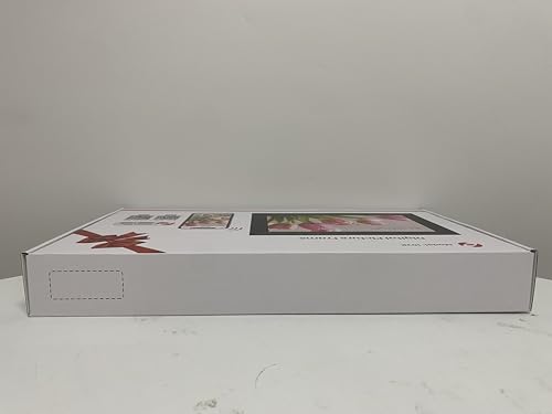 Frameo Marco de fotos digital WiFi de 10.1 pulgadas, marco de fotos digital HD IPS de 1280 x 800 pulgadas, visualización táctil electrónica, 32 GB de memoria, rotación automática, montaje en pared