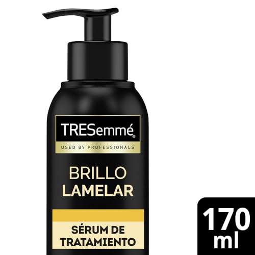 TRESemmé Sérum Capilar Brillo Lamelar, corrige las irregularidades de la fibra capilar dejando un cabello hidratado, suave y con efecto gloss instantáneo* 170 mL