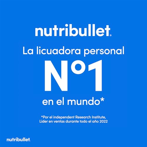 Licuadora Portátil Nutribullet Flip Blanca Compacta