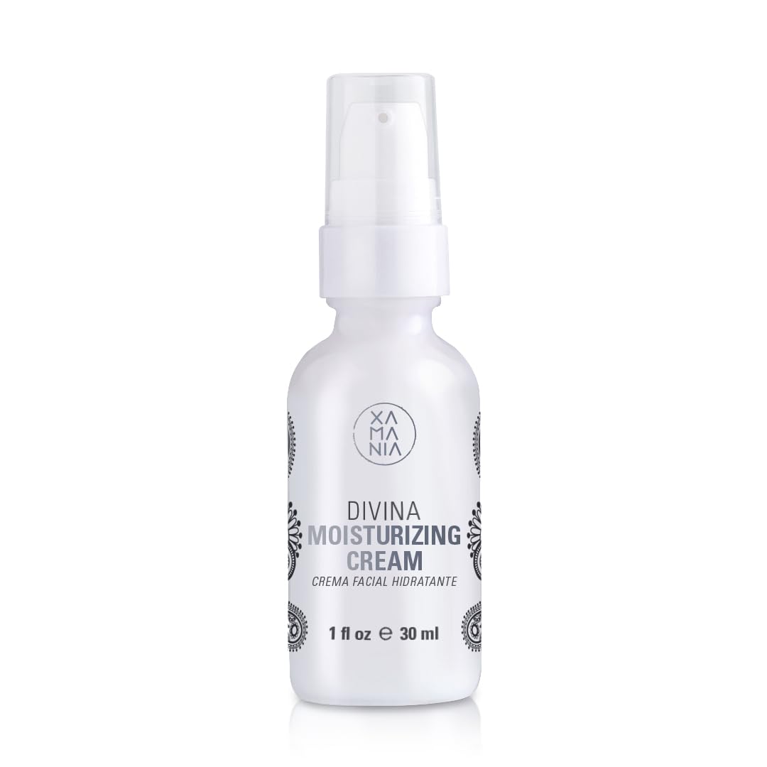 XAMANIA Crema Hidratante Facial para Piel Grasa y Mixta. Poderosos Ingredientes Naturales. 100% Libre de Tóxicos. Apta para Pieles Atópicas y con Acné | Día y Noche | Hombre y Mujer | Cruelty Free