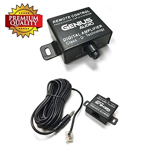 GENIUS - Amplificador compacto Full Range clase D GTM-1500.1D / 3000 watts/estable a 1 ohm con sistema de protección de energía y refuerzo de graves para Bocina y woofer