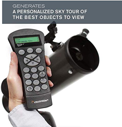 Celestron - NexStar 130SLT Computerized Telescope - Compact and Portable - Newtonian Reflector Optical Design - SkyAlign Technology - Computerized Hand Control - 130mm Aperture