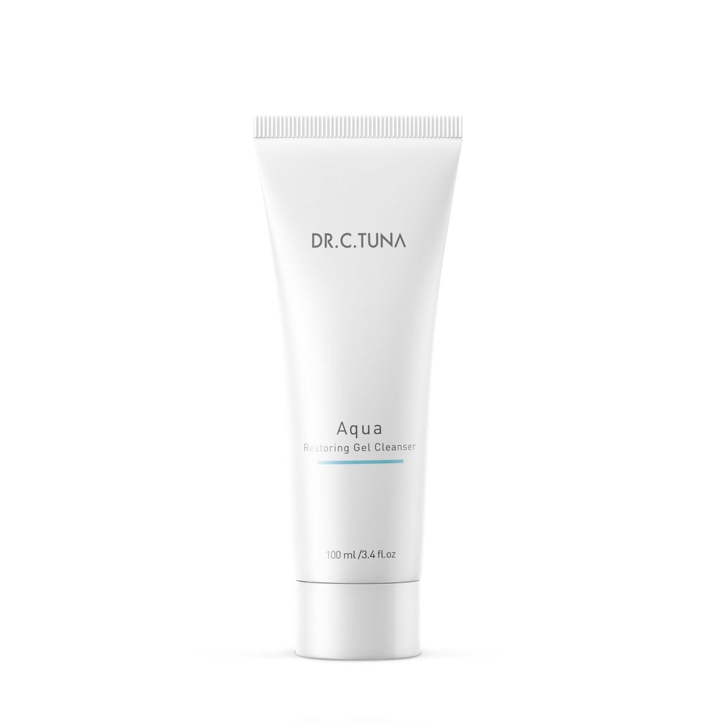 DR.C.TUNA Aqua Gel Limpiador Restaurador - Limpiador Facial en Gel Hidratante, 100 ml