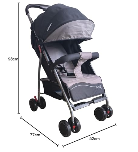 INFANTI | Carriola para Bebe OWEN | Carreola con Portabebé - Carriola de Viaje - Carrito para Bebe con Barra de Seguridad Desmontable | Cosas para Bebes 6 Meses hasta 15 kg