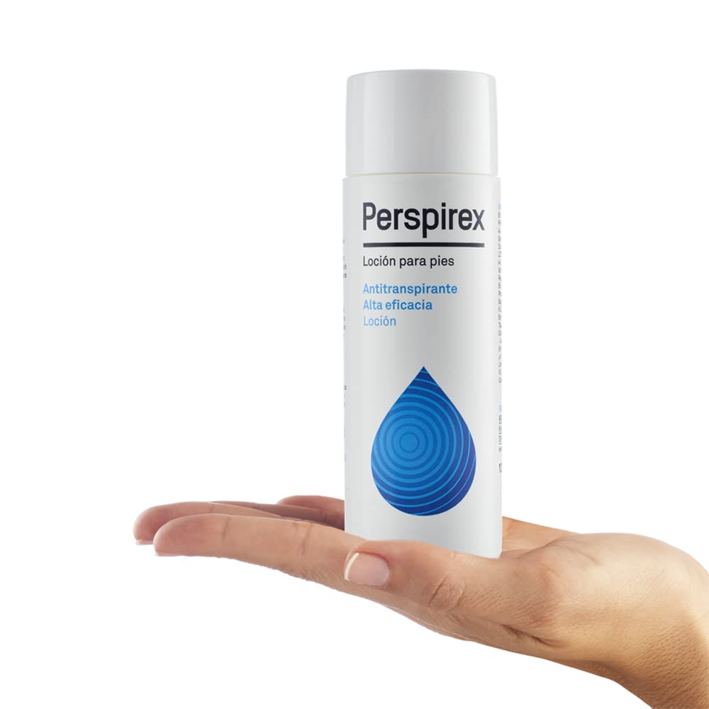 Perspirex Locion antitranspirante personal | para control de sudoración en manos y pies | clínicamente probado | 120 HORAS o 5 DIAS de proteccion | aplicar 2 veces por semana | con 100ml