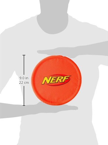 Disco Volador NERF Azul y Anaranjado Nailon Large
