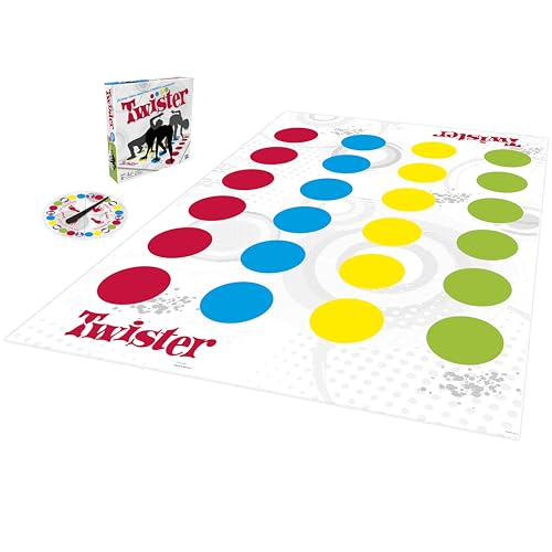 Juego de Mesa Twister Hasbro Gaming Verde Diferenciador para Niños y Niñas de 6+ Años